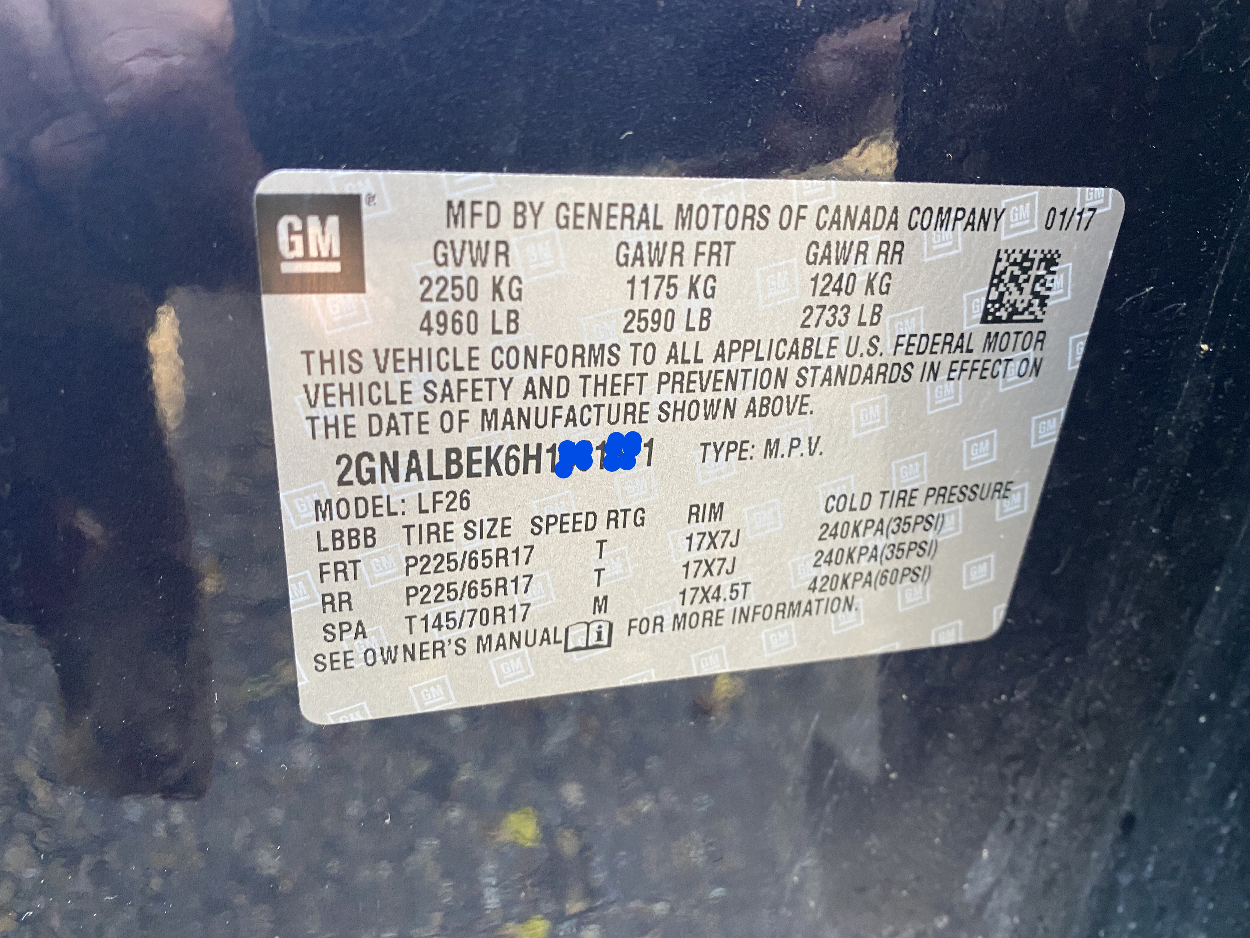 Upload images of your vehicle